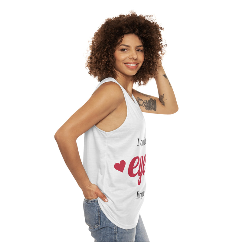 Unisex Valentine's Day Tank | Recycled Polyester 'Love' Tank Top